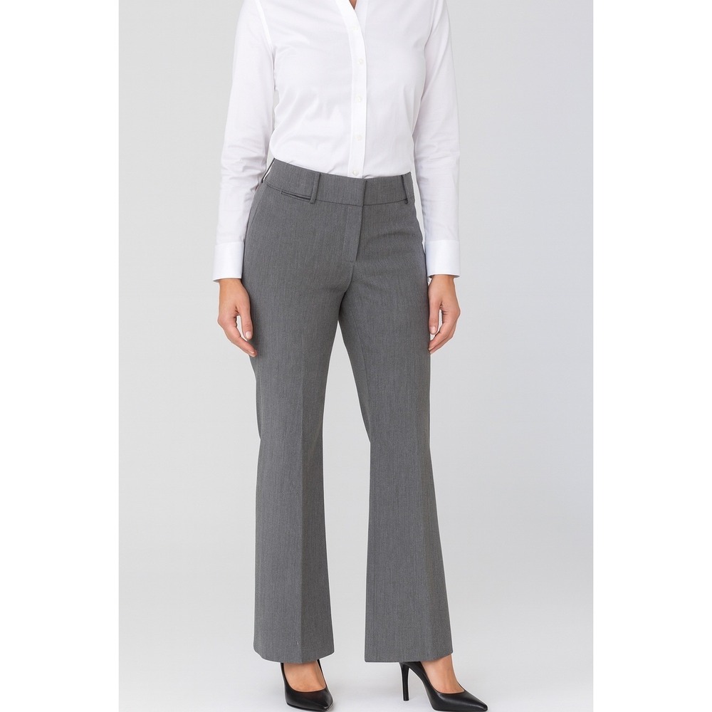 Ann Taylor LOFT Julie Trouser 8 Gray Career Business Pants Preppy Academia 91-38